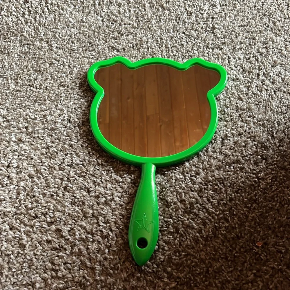 Jeffree Star Green Pig-Shaped Hand Mirror